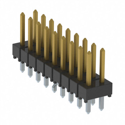 HTSW-109-07-F-D-LL by Samtec Inc. - CONNECTOR HEADER VERT 18POS 2.54MM