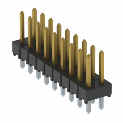 HTSW-109-07-LM-D by Samtec Inc. - CONNECTOR HEADER VERT 18POS 2.54MM