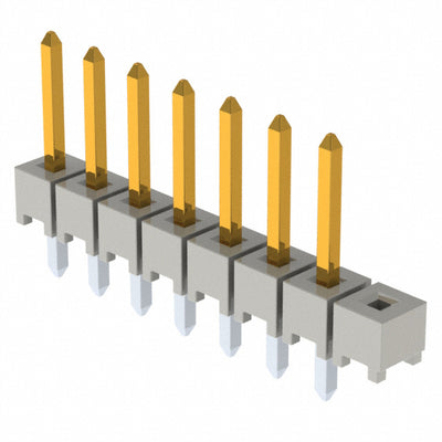 HTSW-109-07-L-S-001 by Samtec Inc. - CONNECTOR HEADER VERT 9POS 2.54MM