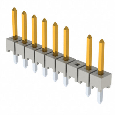 HTSW-109-07-S-S-003 by Samtec Inc. - CONNECTOR HEADER VERT 9POS 2.54MM