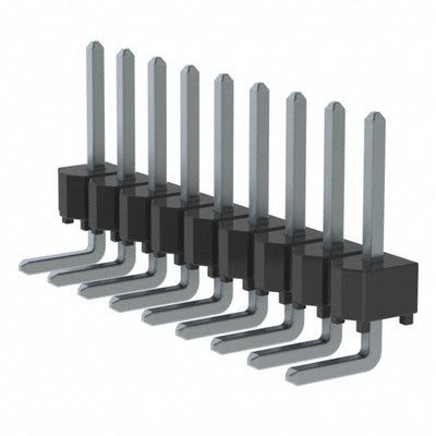 HTSW-109-08-T-S-RA by Samtec Inc. - CONNECTOR HEADER R/A 9POS 2.54MM