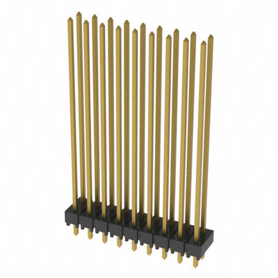 HTSW-109-21-G-D by Samtec Inc. - CONNECTOR HEADER VERT 18POS 2.54MM