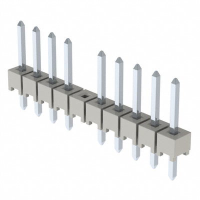 HTSW-110-07-T-S-006 by Samtec Inc. - CONNECTOR HEADER VERT 10POS 2.54MM
