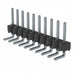 HTSW-110-08-T-S-RA by Samtec Inc. - CONNECTOR HEADER R/A 10POS 2.54MM