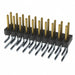 HTSW-110-08-S-D-LA by Samtec Inc. - CONNECTOR HEADER R/A 20POS 2.54MM