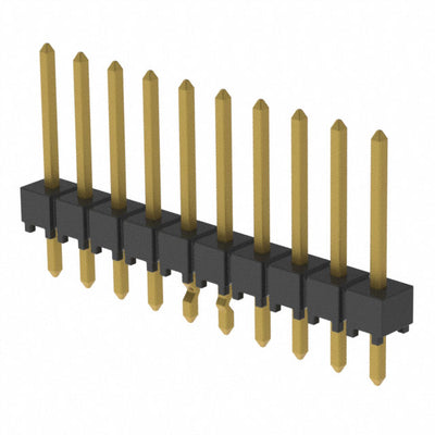 HTSW-110-14-H-S-LL by Samtec Inc. - CONNECTOR HEADER VERT 10POS 2.54MM