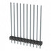 HTSW-110-20-T-S by Samtec Inc. - CONNECTOR HEADER VERT 10POS 2.54MM