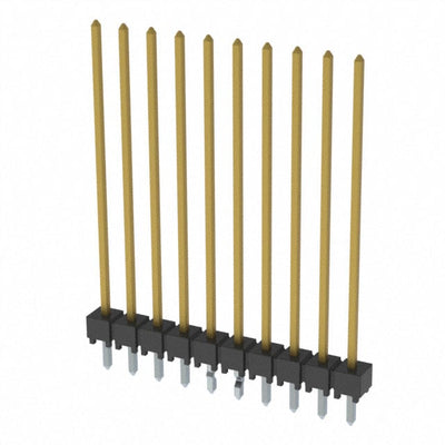HTSW-110-20-F-S-LL by Samtec Inc. - CONNECTOR HEADER VERT 10POS 2.54MM