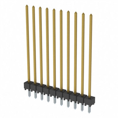 HTSW-110-20-F-S by Samtec Inc. - CONNECTOR HEADER VERT 10POS 2.54MM