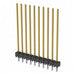 HTSW-110-20-S-S by Samtec Inc. - CONNECTOR HEADER VERT 10POS 2.54MM