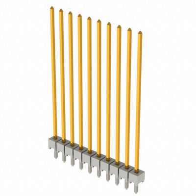 HTSW-110-21-L-S by Samtec Inc. - CONNECTOR HEADER VERT 10POS 2.54MM