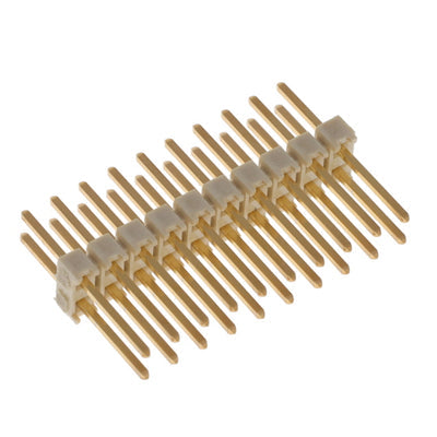 HTSW-110-22-G-D by Samtec Inc. - CONNECTOR HEADER VERT 20POS 2.54MM