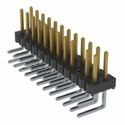 HTSW-112-08-S-D-RA-019 by Samtec Inc. - CONNECTOR HEADER R/A 24POS 2.54MM
