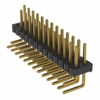 HTSW-113-08-G-D-RA-001 by Samtec Inc. - CONNECTOR HEADER R/A 26POS 2.54MM