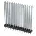 HTSW-115-21-T-D by Samtec Inc. - CONNECTOR HEADER VERT 30POS 2.54MM