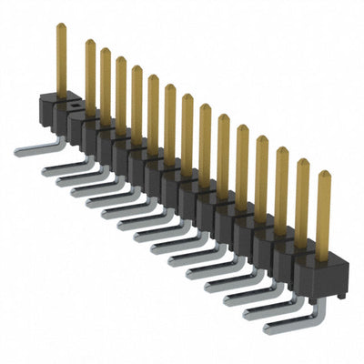 HTSW-116-08-SM-S-RA-015 by Samtec Inc. - CONNECTOR HEADER R/A 16POS 2.54MM