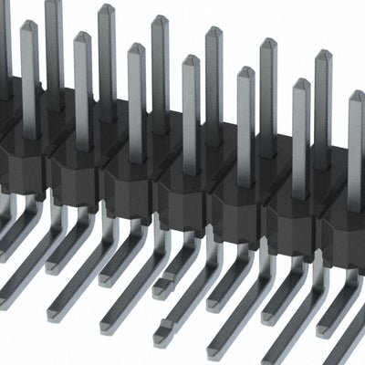HTSW-120-08-T-D-LA by Samtec Inc. - CONNECTOR HEADER R/A 40POS 2.54MM