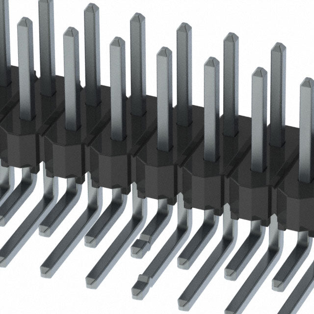 HTSW-114-08-T-D-LA by Samtec Inc. - CONNECTOR HEADER R/A 28POS 2.54MM