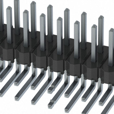 HTSW-113-08-T-D-LA by Samtec Inc. - CONNECTOR HEADER R/A 26POS 2.54MM