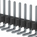 HTSW-120-08-T-S-LA by Samtec Inc. - CONNECTOR HEADER R/A 20POS 2.54MM