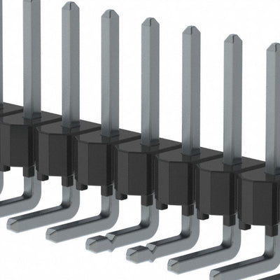 HTSW-114-08-T-S-LA by Samtec Inc. - CONNECTOR HEADER R/A 14POS 2.54MM