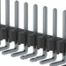 HTSW-114-08-T-S-LA by Samtec Inc. - CONNECTOR HEADER R/A 14POS 2.54MM