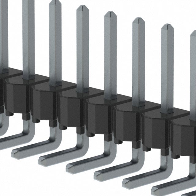 HTSW-115-08-TM-S-RA by Samtec Inc. - CONNECTOR HEADER R/A 15POS 2.54MM