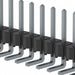 HTSW-125-08-T-S-RA by Samtec Inc. - CONNECTOR HEADER R/A 25POS 2.54MM