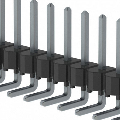 HTSW-120-08-TM-S-RA by Samtec Inc. - CONNECTOR HEADER R/A 20POS 2.54MM