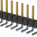HTSW-116-08-S-S-LA by Samtec Inc. - CONNECTOR HEADER R/A 16POS 2.54MM