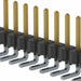 HTSW-125-08-L-S-RA by Samtec Inc. - CONNECTOR HEADER R/A 25POS 2.54MM