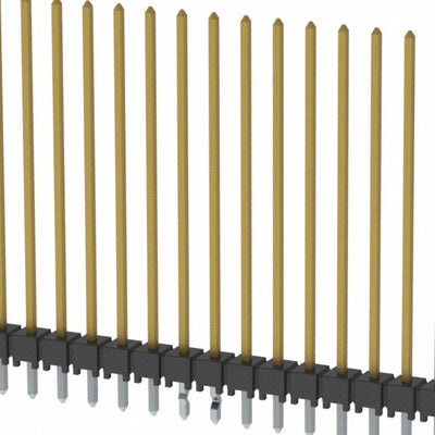 HTSW-120-20-F-S-LL by Samtec Inc. - CONNECTOR HEADER VERT 20POS 2.54MM