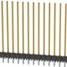 HTSW-120-20-F-S by Samtec Inc. - CONNECTOR HEADER VERT 20POS 2.54MM