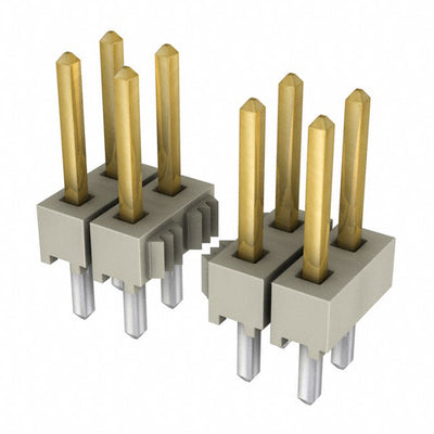 HTSW-107-23-FM-D-008 by Samtec Inc. - CONNECTOR HEADER VERT 14POS 2.54MM