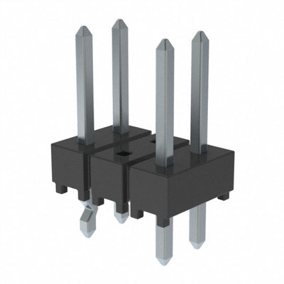 HTSW-202-07-T-D-LL by Samtec Inc. - CONNECTOR HEADER VERT 4POS 5.08MM