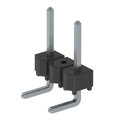 HTSW-202-08-TM-S-RA by Samtec Inc. - CONNECTOR HEADER R/A 2POS 5.08MM