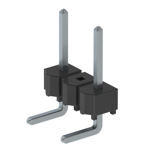 HTSW-202-08-T-S-RA by Samtec Inc. - CONNECTOR HEADER R/A 2POS 5.08MM