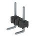 HTSW-202-08-T-S-RA by Samtec Inc. - CONNECTOR HEADER R/A 2POS 5.08MM