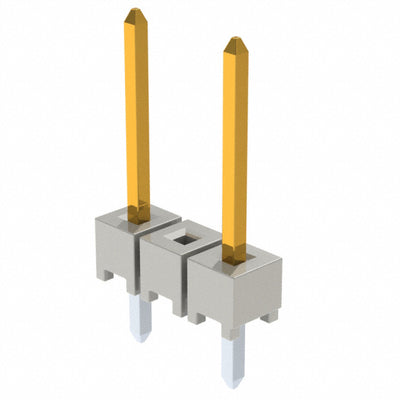 HTSW-202-14-L-S by Samtec Inc. - CONNECTOR HEADER VERT 2POS 5.08MM