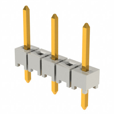 HTSW-203-07-G-S by Samtec Inc. - CONNECTOR HEADER VERT 3POS 5.08MM