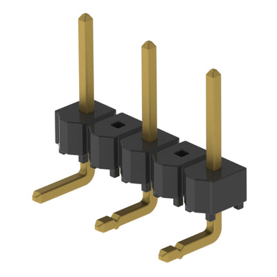 HTSW-203-08-G-S by Samtec Inc. - CONNECTOR HEADER VERT 3POS 5.08MM