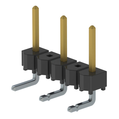 HTSW-203-08-S-S-LA by Samtec Inc. - CONNECTOR HEADER R/A 3POS 5.08MM