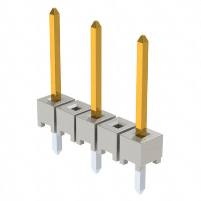 HTSW-203-14-L-S by Samtec Inc. - CONNECTOR HEADER VERT 3POS 5.08MM