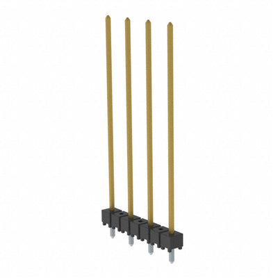 HTSW-204-21-L-S by Samtec Inc. - CONNECTOR HEADER VERT 4POS 5.08MM