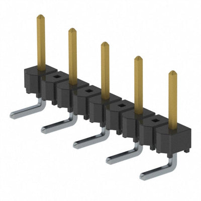 HTSW-205-08-L-S-RA by Samtec Inc. - CONNECTOR HEADER R/A 5POS 5.08MM