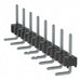 HTSW-208-08-T-S-LA by Samtec Inc. - CONNECTOR HEADER R/A 8POS 5.08MM