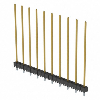 HTSW-210-21-L-S by Samtec Inc. - CONNECTOR HEADER VERT 10POS 5.08MM