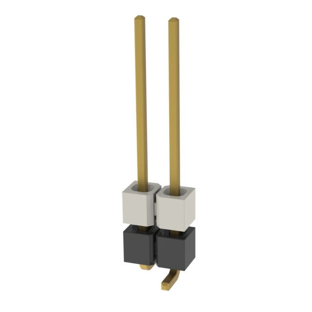 HW-02-10-G-S-250-SM by Samtec Inc. - CONNECTOR HDR 2POS 0.1 STACK SMD GOLD