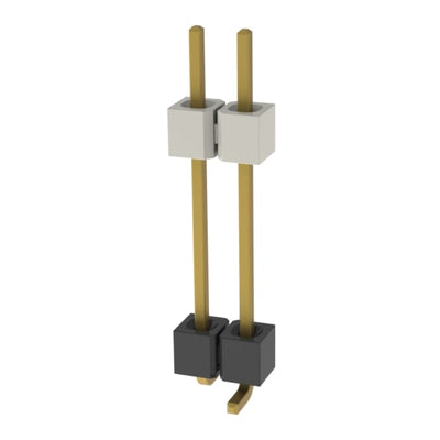 HW-02-10-G-S-600-SM by Samtec Inc. - CONNECTOR HDR 2POS 0.1 STACK SMD GOLD