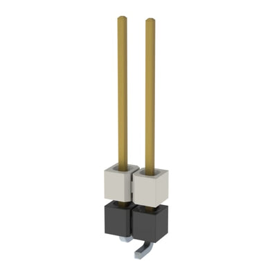 HW-02-10-LM-S-290-SM by Samtec Inc. - CONNECTOR HDR 2POS 0.1 STACK SMD GOLD